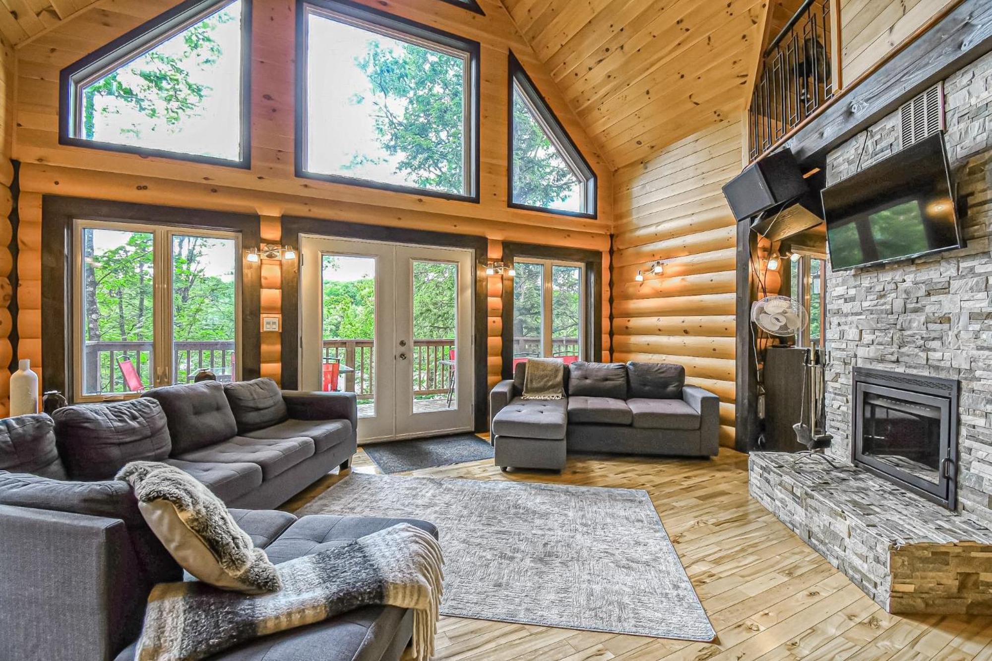 Brown Bear Lodge Brownsburg Esterno foto